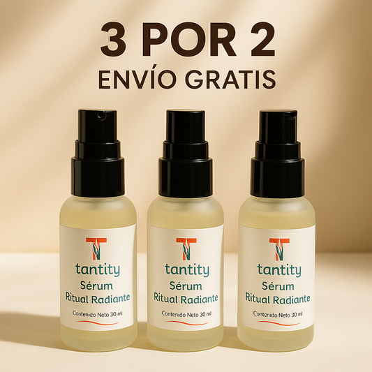 Aprovecha la oferta 3x2 en tu Sérum Ritual Radiante - Tantity
