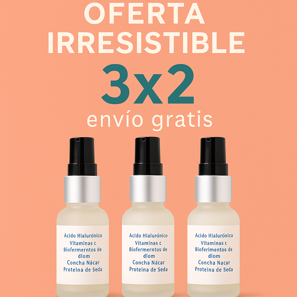 Aprovecha la oferta 3x2 en tu Sérum Ritual Radiante