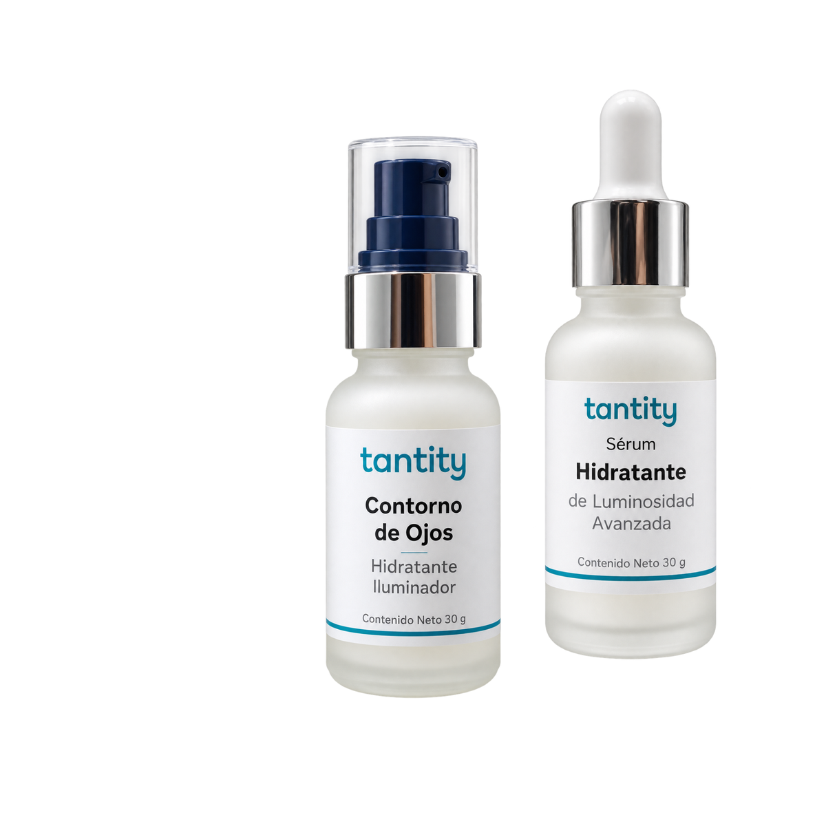 Dúo Luminosidad Facial y Mirada | Sérum + Contorno de Ojos Tantity